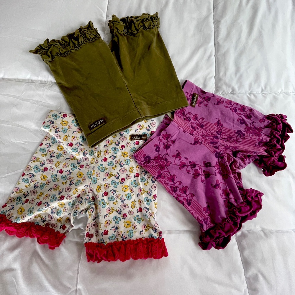 Matilda Jean girls shorties bundle sz.8